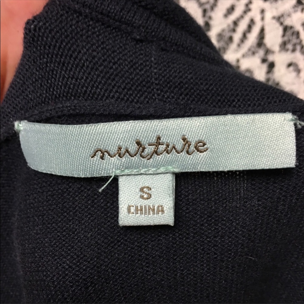 Nurture navy blue knit vest - Picture 3 of 7